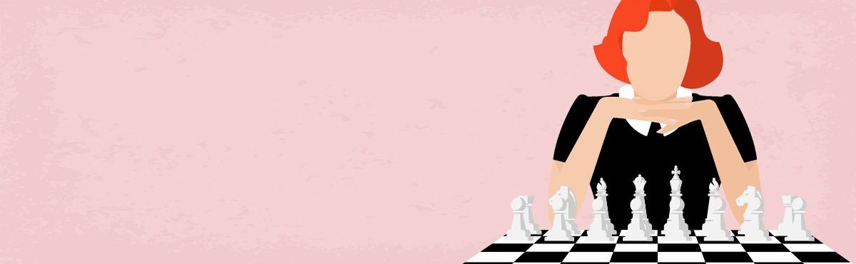 It's said every pawn is a potential queen. In business, both mastery and ingenuity are of great value. The Queen's Gambit delivers lessons on each.